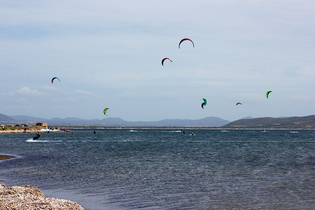 kitesurfing sardynia