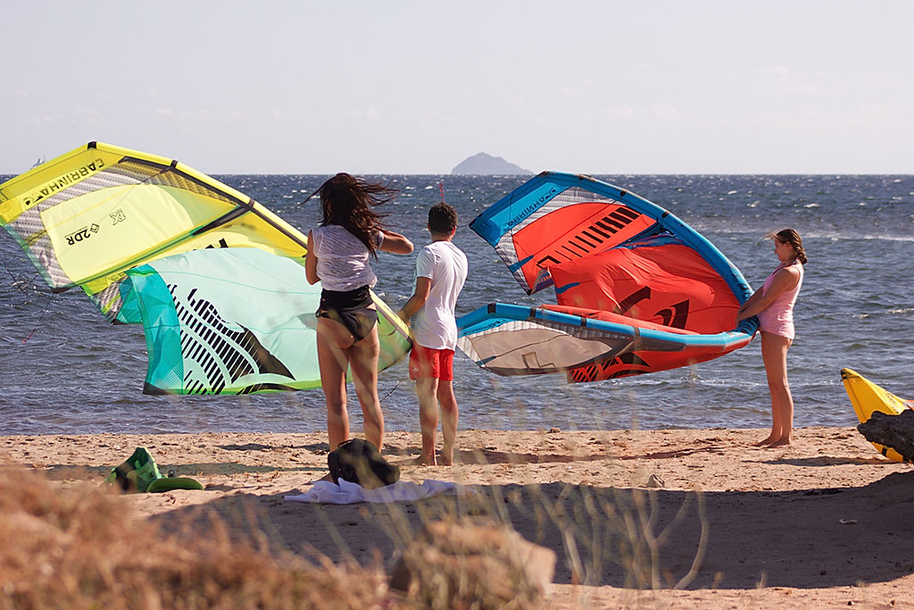 kitesurfing sardynia