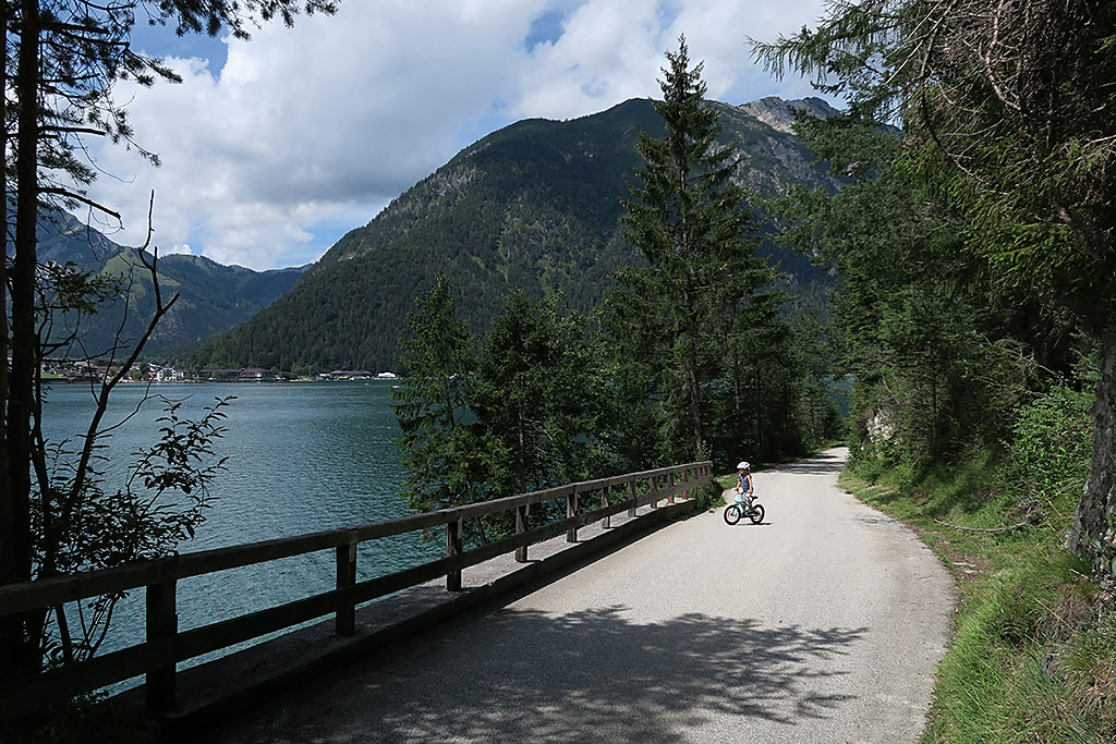 rowerem nad achensee